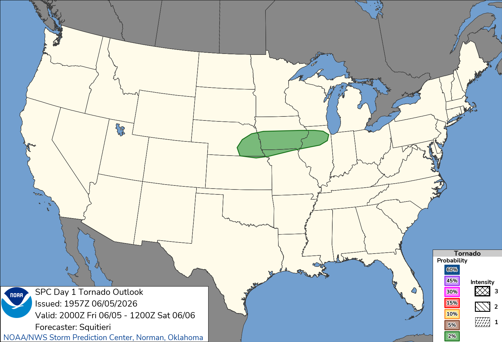 SPC Day 1 Tornado